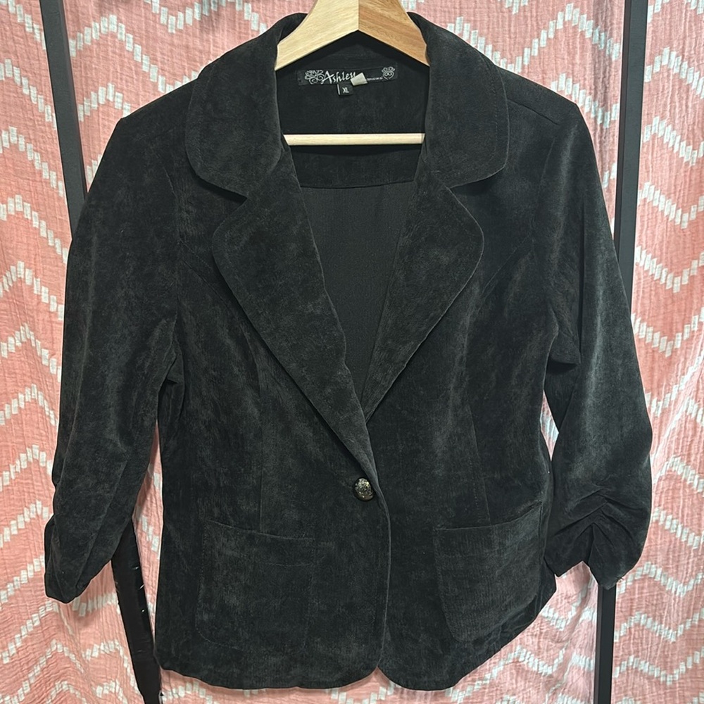 Black Women's Blazer Jacket